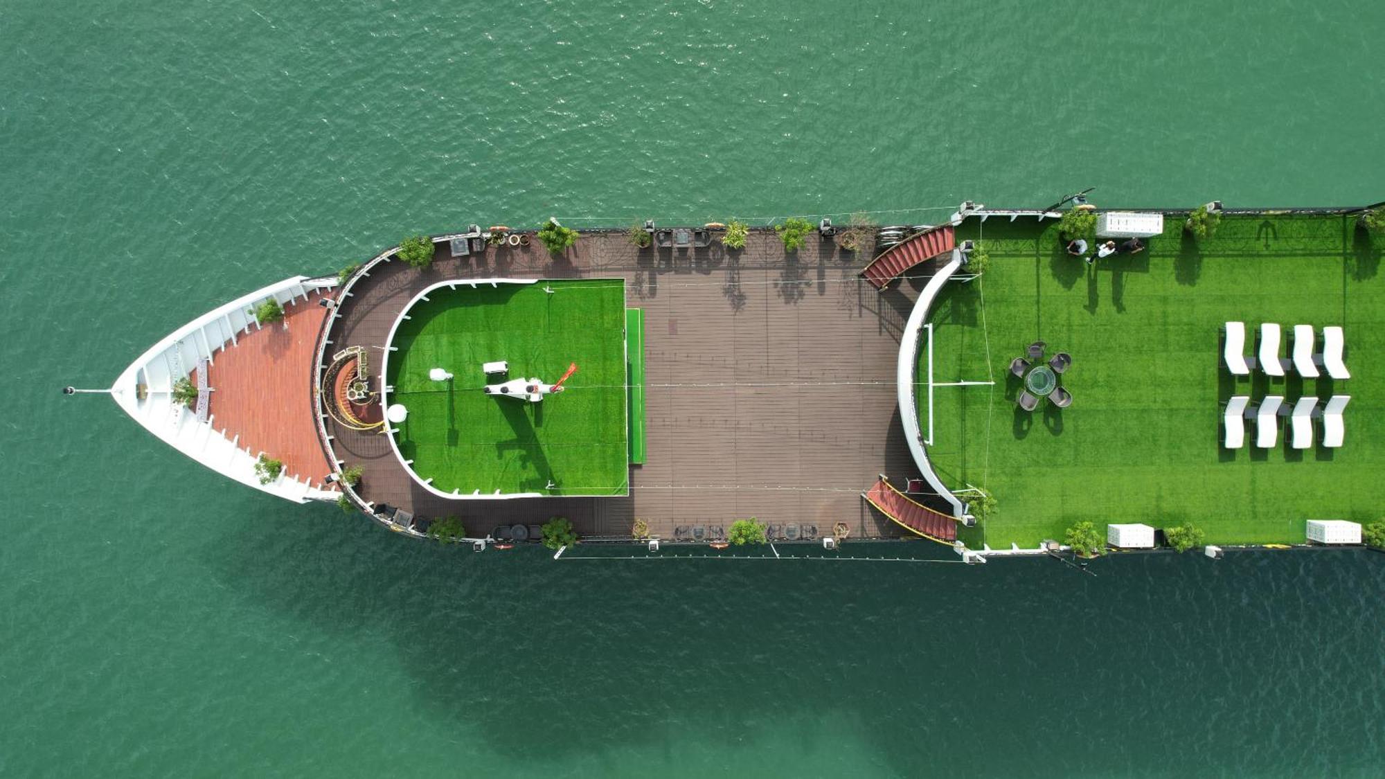 Halong Aquamarine Royal Cruise Hotel Ha Long Buitenkant foto